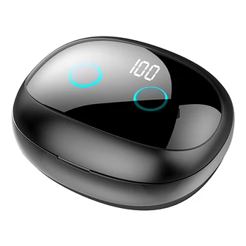 I07 Bluetooth Headset, TWS Bluetooth 5.0 In-Ear Stlačte tlačidlo s Digitálny Displej Bluetooth Headset
