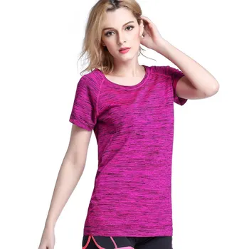Ženy Tričko Krátke Rukávy Hygroskopické, Rýchle Suché Fitness T-shirt Pre Ženy Top Oblečenie