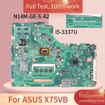 REV.3.0 Pre ASUS X75VB SR0XL i5-3337U N14M-GE-S-A2 Notebook doske Doske celý test práce