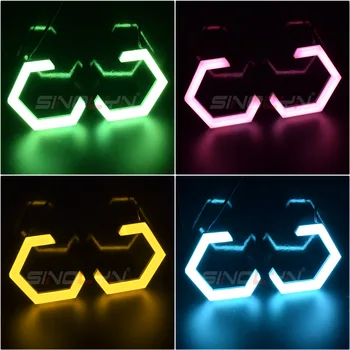 Sinolyn LED Hex Halo RGB Angel Eyes Bluetooth APP Light Krúžky Pre Auto Svetlometu Projektor Objektív Multicolor Svetlá Auto Príslušenstvo