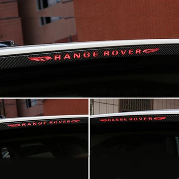 5D karbónová Nálepka Pre Range Rover Evoque 2016-2021 Pre Range Rover Sport 2018-2021 Brzdové Svetlo Odtlačkový Nálepky Príslušenstvo