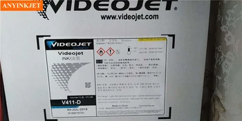 Zbrusu nový, originálny Videojet V411 atrament V411-D atrament(s cartirdge+atrament+čip)