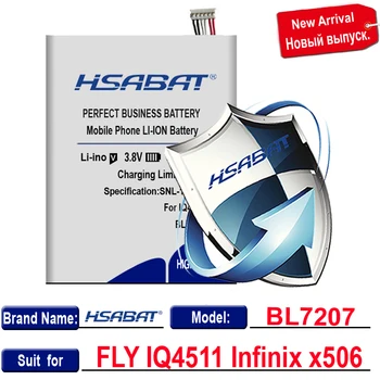 HSABAT Nové 3500mAh BL7207 Batérie Telefónu pre LIETAŤ IQ4511 Infinix x506 Batérie