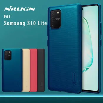 Pre Samsung Galaxy s rezacím zariadením S10 Lite prípade zadný kryt Super Matné ochranné puzdro pre Samsung S10 Lite Nillkin pôvodné prípade