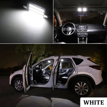 BMTxms Canbus Auto Interiérové LED Svetlo špz Svetla Kit Pre Fiat 500L 2012 - 2018 Auto Accessrios Osvetlenie Žiarovka Žiadna Chyba