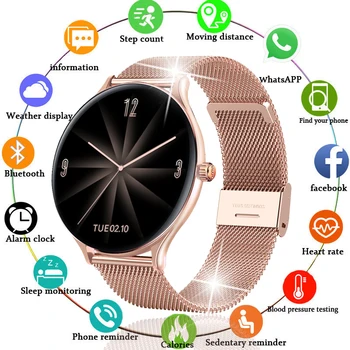 Nové Smartwatch Mužov A žien srdcovej frekvencie monitorovanie Krvného tlaku Fitness tracker športové Dámske smart hodinky mužov Pre Android IOS