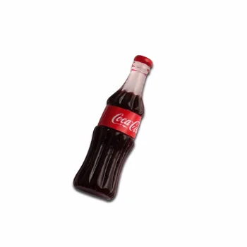 20Pcs Červená Živica Cola Fľaše Dekorácie Remesiel Kawaii Roztomilý Flatback Cabochon Doplnkov Pre Scrapbooking DIY Príslušenstvo