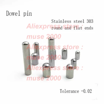 Ocele Dowel pin dia 5.0 dĺžka 4 5 6 8 10 12 15 20 25 30 mm umiestnenie pin FCT Skúšobné zariadenie ikt zariadenie Kolo loptu hlavou, plochý