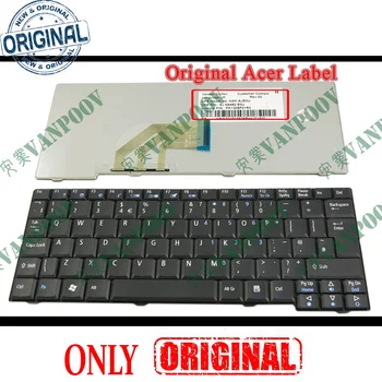 Nový Notebook, klávesnica pre Acer Aspire One 531H D150 D250 P531 AOA150 ZG5 ZG8, Emachines EM250 Black UK GB Verzia - NSK-AJE0U