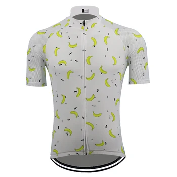 Banán cyklistika dres 2020 mtb jersey mužov krátky rukáv ropa ciclismo horské cyklistické oblečenie, oblečenie na bicykli