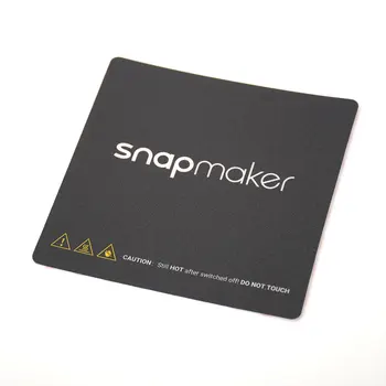3ks Snapmaker 3D Tlačiarne Platformu Sticker120X120MM pre SnapMaker 3D Tlačiarne Nálepky Listov