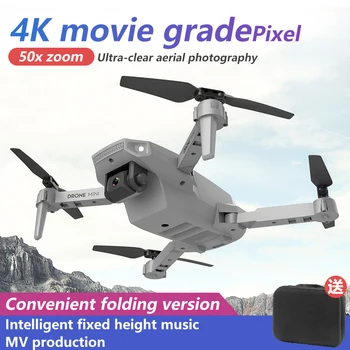 Mini RC Drone 4K HD Kamera Profesionálne Dron Ručné Quadcopter Diaľkové Ovládanie, RC Vrtuľníky Skladacia Drone Hračky pre Deti