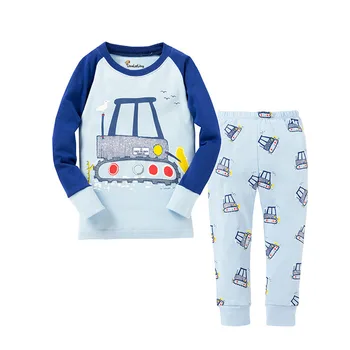 Dievčatká Milujú Pyžamo Sady Deti Dinosaura Sleepwear Chlapci Zvierat Odev Detí Shark Oblečenie Pre Voľný Čas Zo Bavlny Pijamas Pyžamá