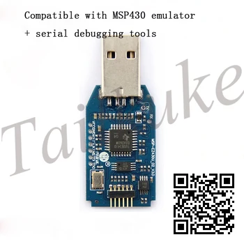 MSP430 simulátor TI emulátor MSP430 microcontroller SBW USB JTAG sériové debug SBW simulácia