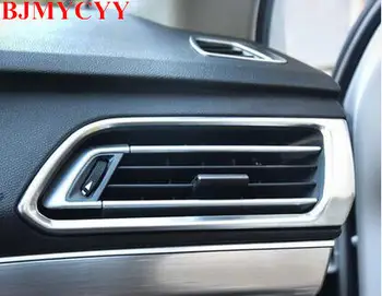 BJMYCYY Pre Peugeot 308 Hatchback 2016 Druhej generácie T9 SW Zozadu 5door klimatizácia Zásuvky Kryt ABS plat