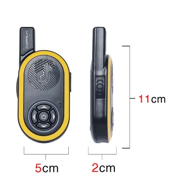 OPPXUN OPX G2 PLUS 2W Super Mini Walkie Talkie Prenosné Ham Rádio Stanica Dlhý Rad Telefón Deti Headset pre Vysielač