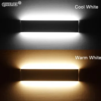 15 cm-58 cm Dlhé Hliníkové LED Nástenné Svietidlá pre x izba, obývacia izba kúpeľňa pre domáce Dekorácie Sconce Svetlo 90-260V lamparas de porovnanie