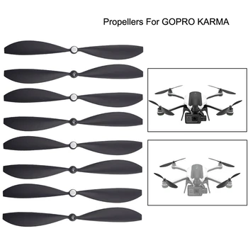Maloobchod 8Pcs pre Drone Čepele Vrtúľ Krídla Príslušenstvo Diely pre Gopro Karma Black D. 21