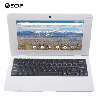 BDF 10.1 Palcový Android Notebook Notebook Notebook Android 6.0 Allwinner A33 Quad Core 1,5 GHZ WiFi, Bluetooth, Mini Netbook, Notebook 10.1