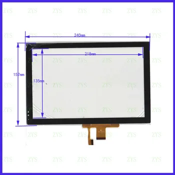 ZhiYuSun XWC1023 dotykové obrazovky, 10.1 palcový dotykový displej 240 x 157mm SKLO 240mm*157mm na radioand displej XWC 1023