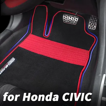 Auto rohože, špeciálne koberce auto rohože auto rohože, interiérové úpravy príslušenstvo pre Honda Civic 10. 2016 2017 2018 2019 2020