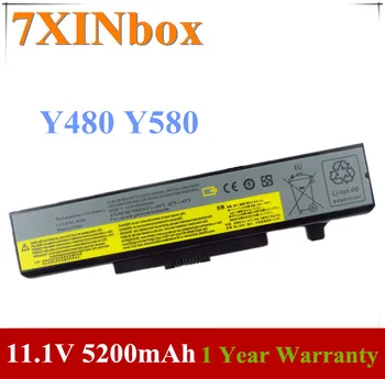 7XINbox 11.1 V 5200mAh L11L6Y01 L11L6F01 L11L6R01 L11M6Y01 Batérie Pre Lenovo ThinkPad Edge E430 E435 E530 E535 Y480 Y580 V480