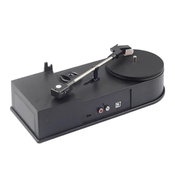 Mini Vinyl Gramofónu Záznam Prehrávač s USB, CD, Podpora 33/45RPM, Gramofón, MP3 Converter, Prenosné Vinyl Prehrávač