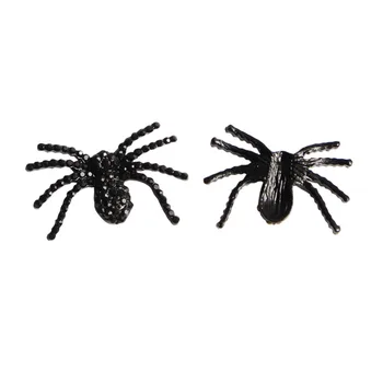 30*20 mm flatback drahokamu spider tlačidlo pre Halloween 10PCS BTN-5633
