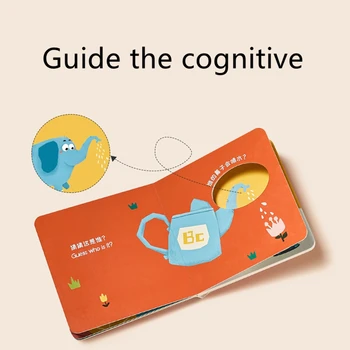 BC Babycare Dieťa Poznanie Puzzle Karty Hračky Deti Kognitívne Obrázok FlashCard Začiatku Vzdelávacieho Zábavné Interakcie Hračky