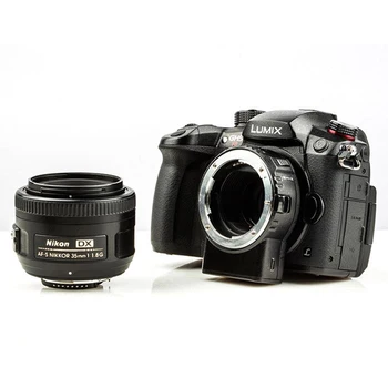 Viltrox NF-M1 Adaptér Objektívu funkciu Automatického zaostrovania Nikon F mount Objektív M4/3 Fotoaparátu Panasonic Olympus BMPCC USB Aktualizácia Firmware