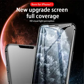 3KS Úplné Pokrytie Tvrdeného Skla pre iphone 6 6 7 8 Plus SE 2020 X XS 11 Pro Max Screen Protector Ochranná GlassFront Film