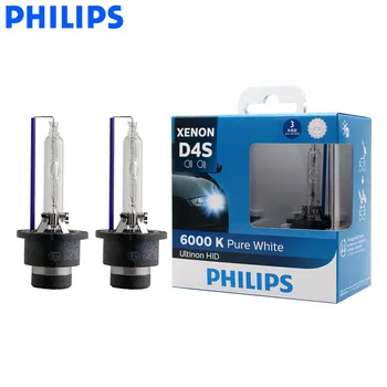 D4S Philips 42402WX 35W Ultinon HID 6000K Cool Blue Xenon White Light Auto Upgrade predné svetlo Lampy Flash Rýchly Štart, Pár