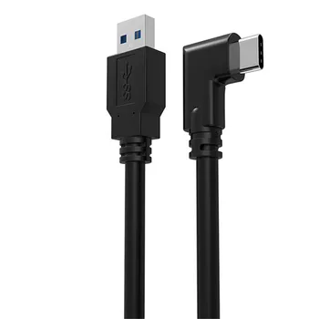Odolná USB 3.2 Gen1 Typ-C Dátový Kábel pre Oculus Quest2 VR Príslušenstvo Náhradné Koleno Streaming Kábel Line