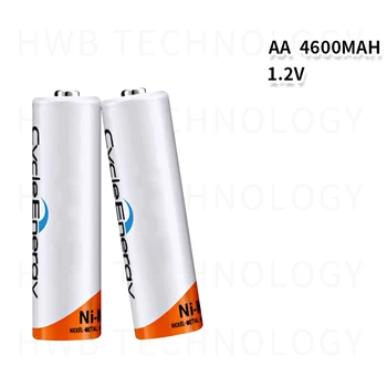 12pack 2016 Originálne Nové 1.2 V 4600mAh Ni-MH AA Batérie 2A 14500 Nabíjateľné Batérie pre sony pilas recargables kontakty batérie