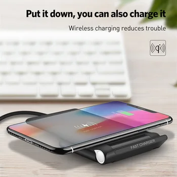 15W Rýchle Bezdrôtové Nabíjačky Pad Skladacia 10W Qi Nabíjací Stojan pre iPhone 11 Pro Max XS XR X 8 Samsung S10 S9 S8 Plus Poznámka 10 9