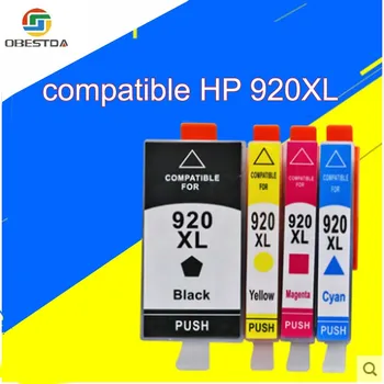 8pcs Oda Kompatibilné Atramentové Kazety Pre HP Deskjet 920 6000 6500 7000 7500A tlačiarne kazeta Pre HP920 XL 920XL s čipom