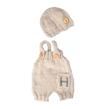 2ks/Set Novorodenca Fotografie Rekvizity Ručné Dojčenské Oblečenie Baby Háčkovanie Pletený Hat P31B