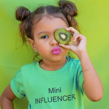 Chifuna Baby Dievčatá Šaty Zelené tričká na Leto List Vytlačený Batoľa Deti Oblečenie
