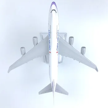Čína Taiwan Airlines a Boeing 747 Lietadlo Diecast Modelu Lietadla 6