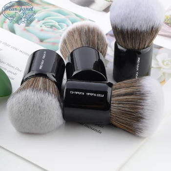 S #43 Prášok obrys, make-up štetce Prenosné Pro Kabuki Make-up štetec loose powder syntetické vlasy, kozmetické nástroje nádherné