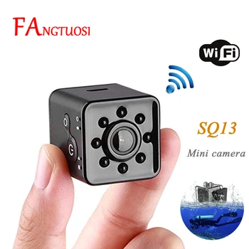 FANGTUOSI SQ13 WIFI malé mini Kamera cam HD 1080P video Senzor Nočné Videnie Micro Videokamera DVR Pohybu Záznamník Videokamera SQ 13