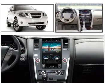 Pre NISSAN PATROL 2010-2018 12.1 palce Multimediálne Stereo Prehrávač, autorádio s GPS Navigácie DVD prehrávač Auto stereo