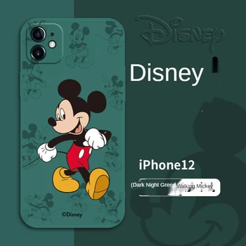 2021 Disney originálne mobilné telefónne puzdro pre iPhone 6/7/8 plus xr xs max 11/12 pro max Mickey telefón prípade
