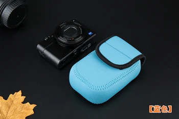 Neoprénu Soft Digitálny Fotoaparát taška kryt Prípade Puzdro pre Sony RX100 RX100II V M3 RX100 M4 M5 HX50 HX60 HX80 HX90 W830 WX500 HX90V