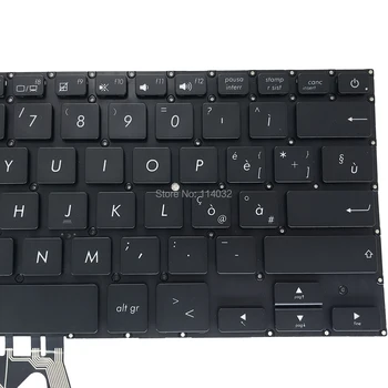 Podsvietená klávesnica UX406 Náhradná klávesnica pre ASUS X406 UX 406UA TO taliansky black notebooky KB 9Z NEHBIU 20E 0KNB0 2628IT00 nové