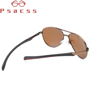 Psacss Polarizované slnečné Okuliare Mužov 2019 Klasické Pilot, Slnečné Okuliare, Luxusné Značky Dizajnér Zrkadlové Jazdy lentes de sol hombre UV400