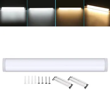 60 CM LED Trubice Čistenie Integrácie Čistenie Svetlo 48W LED Tri-dôkaz Laty Svetlo 2835 LED Trubice Lineárne Lampa AC85-265V