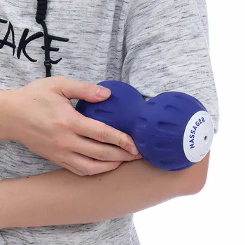 Elektrické Vibračné Arašidové Loptu Svalovú Relaxáciu pre Domáce Posilňovne, Fitness Joga Masér Humanized masáž linky