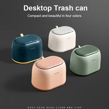 Desktop Koša Tvorivé Malý Konferenčný Stolík S Vekom Push-typ Roztomilý Mini Obývacia Izba Plastového Koša praktický A Kompaktný
