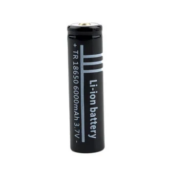 10Pcs/veľa Kvalitných Lítium Li ion Nabíjateľná Batéria 18650 Batérie 3,7 V 6000mAh pre Baterku Pochodeň doprava Zadarmo
